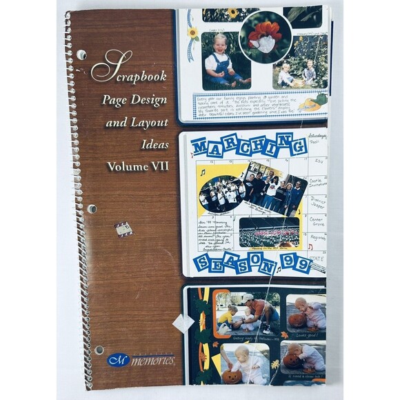 Creative Memories Page Design & Layout Ideas Vol VII Easy Scrapbook Page Designs - Picture 1 of 5
